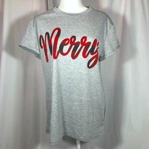 Plaid Merry Tee Shirt